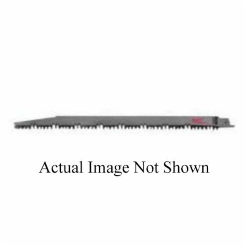 Milwaukee® Tool 48-00-1305 SAWZALL® Reciprocating Saw Blade, 12" Lx3/4" W, 5, Bi-Metal Body, Universal Tang