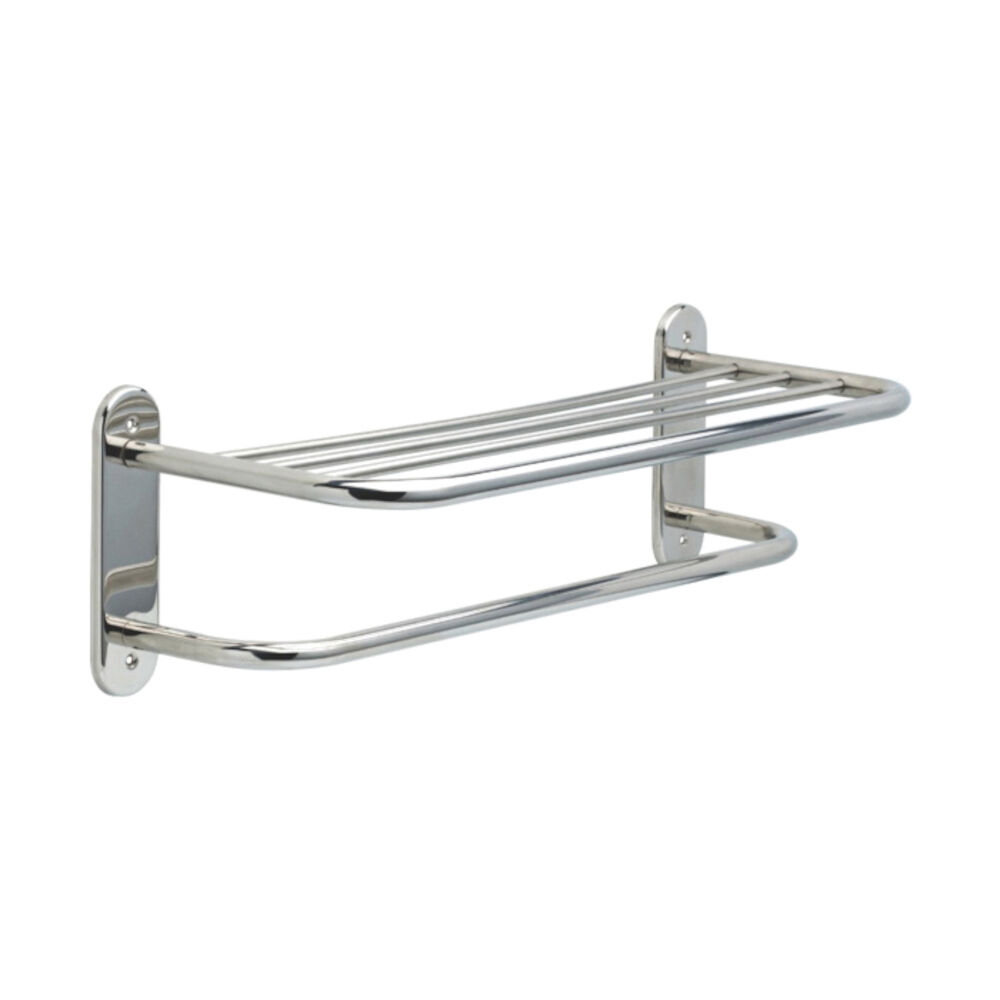 DELTA® 43624 Towel Shelf, 24" OALx5-7/8" OADx8-1/2" OAH, Metal