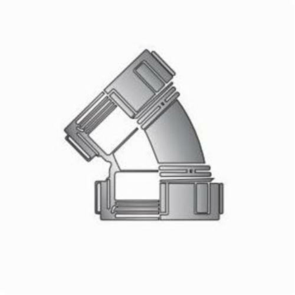 IPEX Enfield™ Electrofusion 156192 45 deg Pipe Elbow, 2 in, Polypropylene