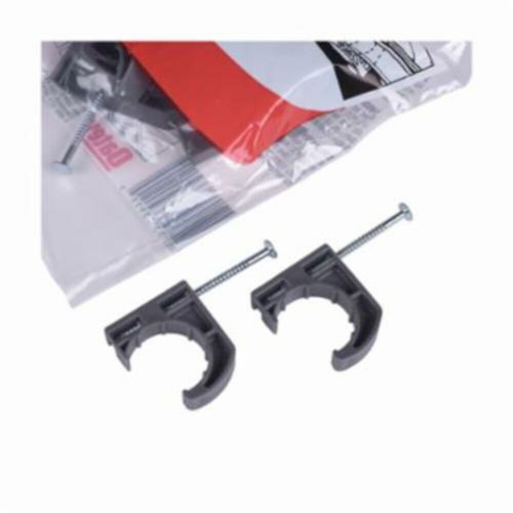 Oatey® 33911 Half Clamp w/ Barbed Nail, 3/4" Pipe, Polypropylene