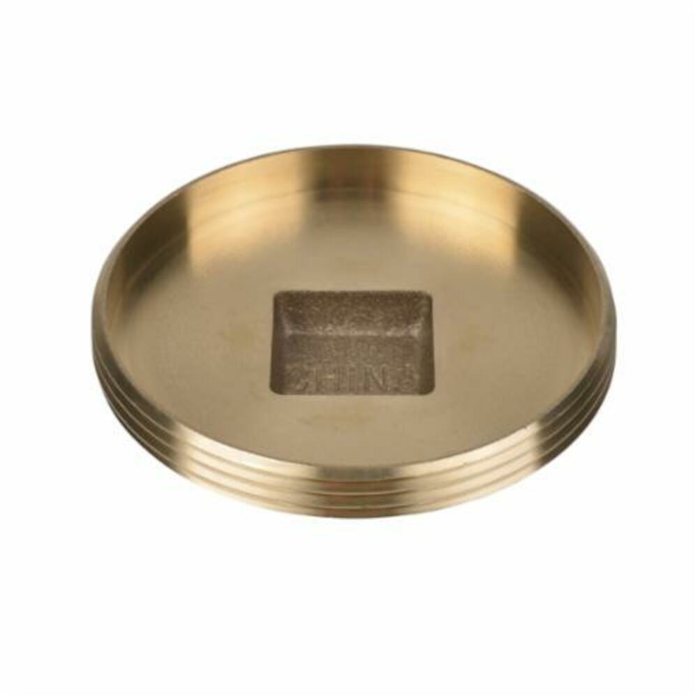 Oatey® 42373 185 Cleanout Plug w/ Raised Head, 3-1/2", Brass