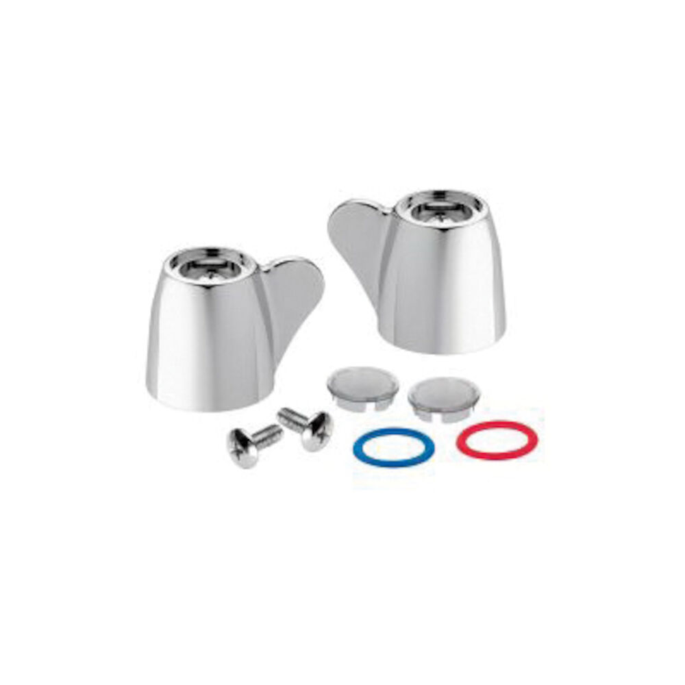 CFG 40006 Knob Handle Kit, Chrome Plated, Import, Residential