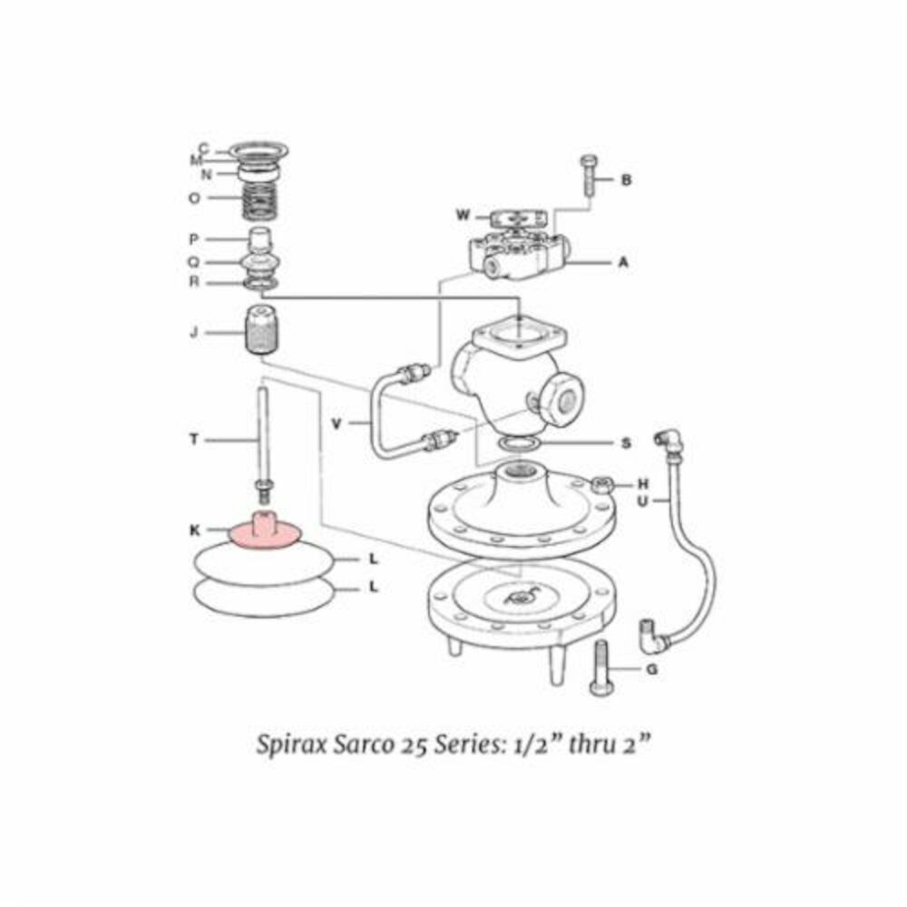 Spirax Sarco 57149 Diaphragm Plate