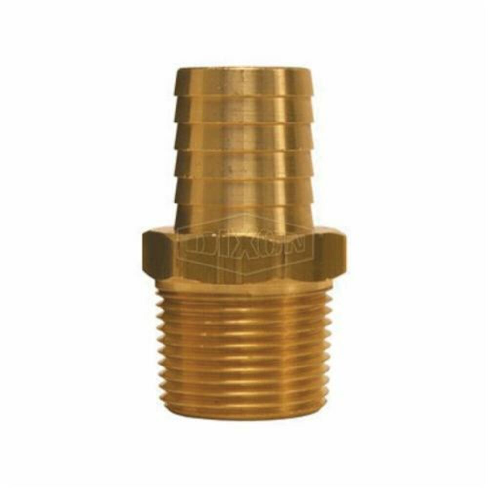 Dixon® 1020808C Insert, 1/2 in, MNPTxHose Barb, Brass, Domestic