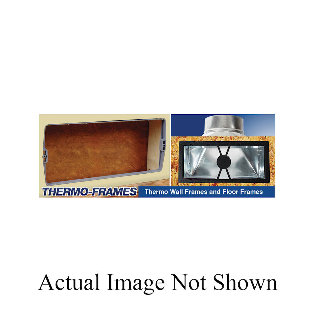 Thermo™ Thermo-Frames™ 14632 Filtered Return Air Wall Frame, 30" Lx6" W, Polypropylene
