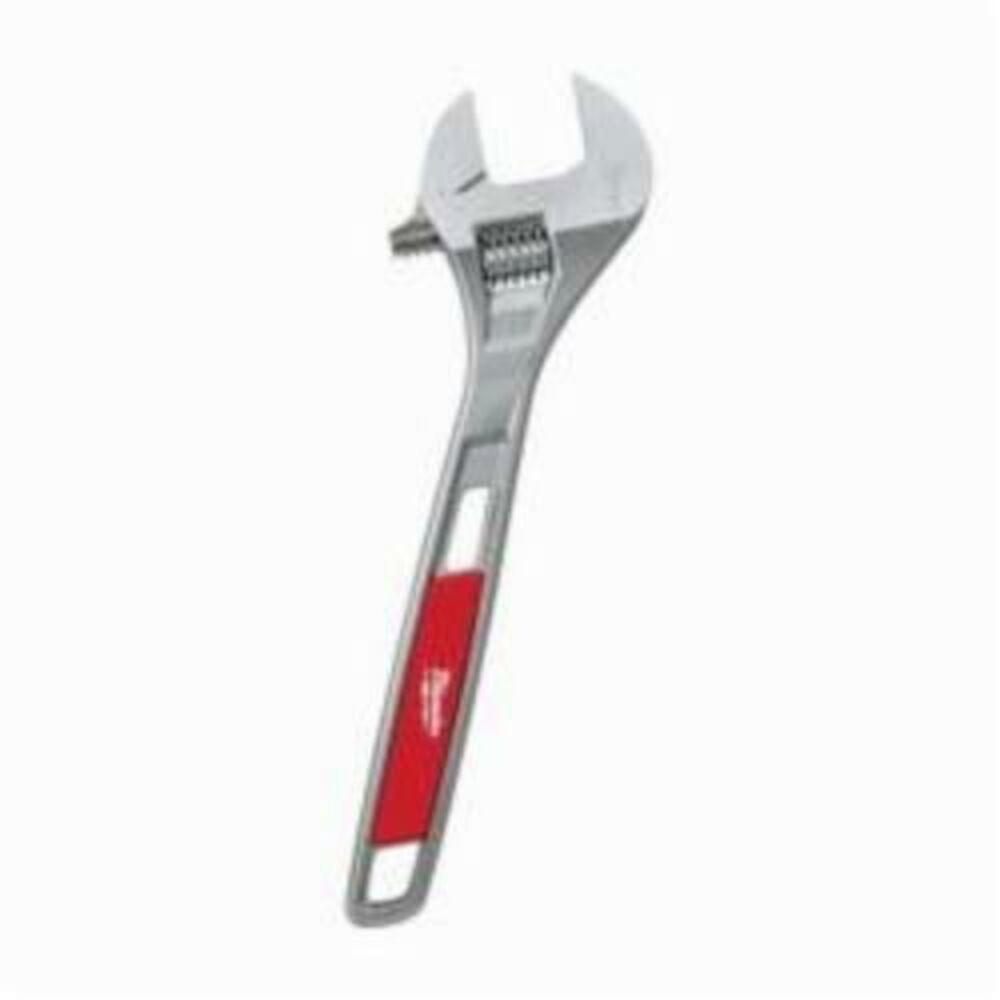 Milwaukee® Tool 48-22-7415 Non-Insulated Adjustable Wrench, 1-3/4 in, 15" OAL, Steel Body, Steel, Chrome Plated