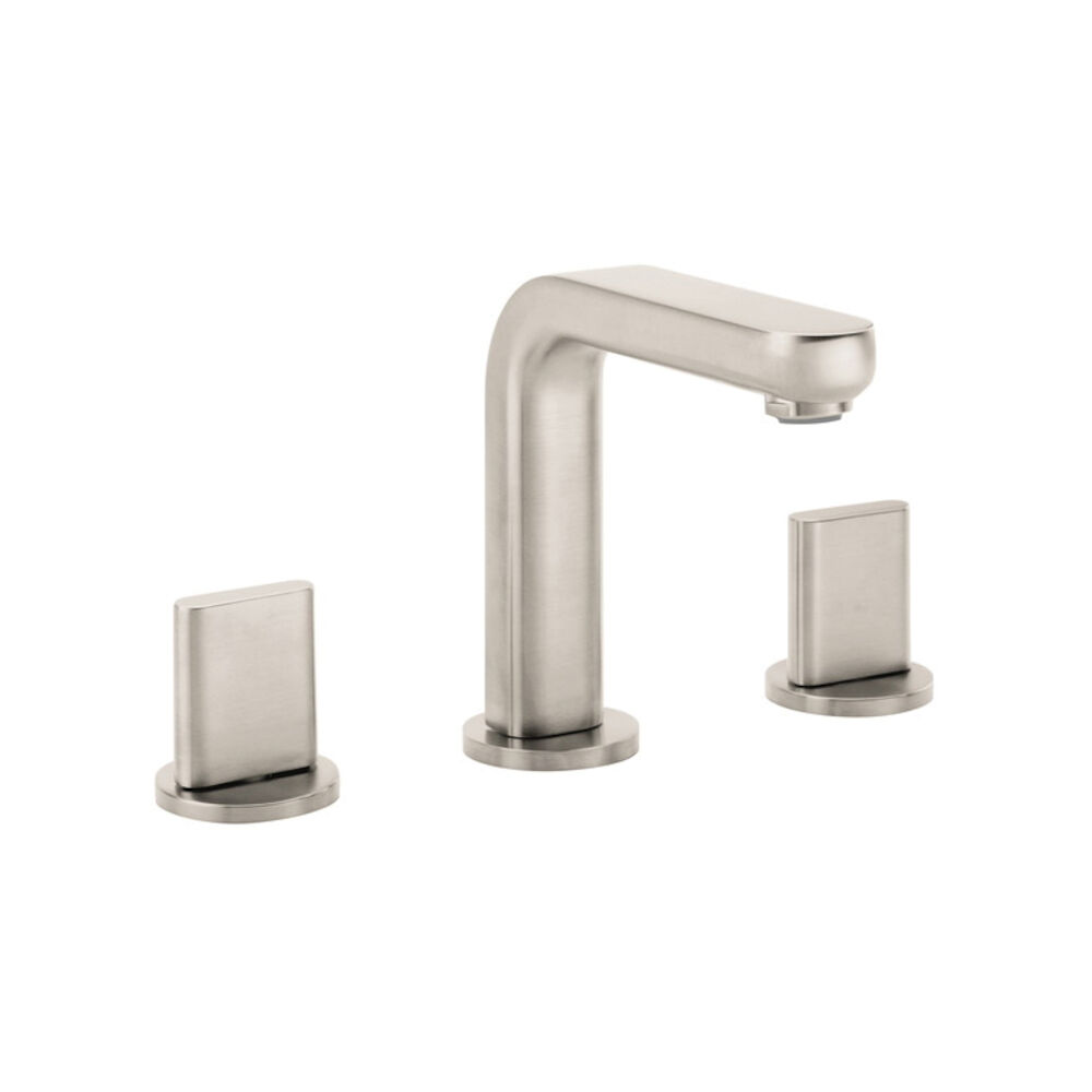 31063821 Metris S Widespread Bathroom Faucet, Brushed Nickel, Pop-Up Drain