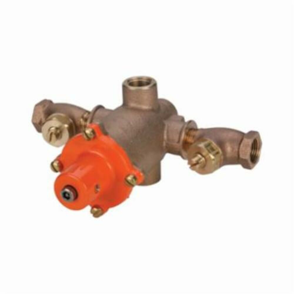 Powers™ HYDROGUARD® ES150-1 ES150 Emergency Tempering Valve With Cold Water Bypass, 1/2 in, NPT, 60 psi, 12.3 gpm, Domestic