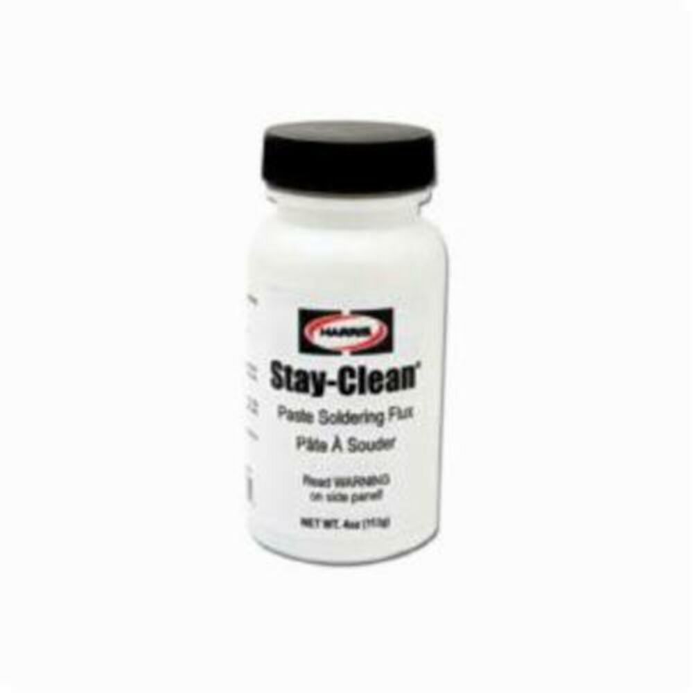 Harris® Stay-Clean® SCPF4 Flux Paste, 4 oz, Brush Cap Bottle