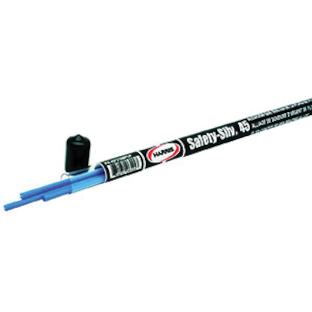Harris® 45F318MPOP Safety-Silv® 45FC Brazing Alloy, 1/16" Diax18" L, #3 Stick