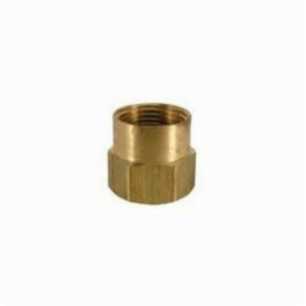 BrassCraft® HU11-12-12 Female Garden Hose Adapter, 3/4 in, FNPTxFemale Hose Thread, Brass, Domestic