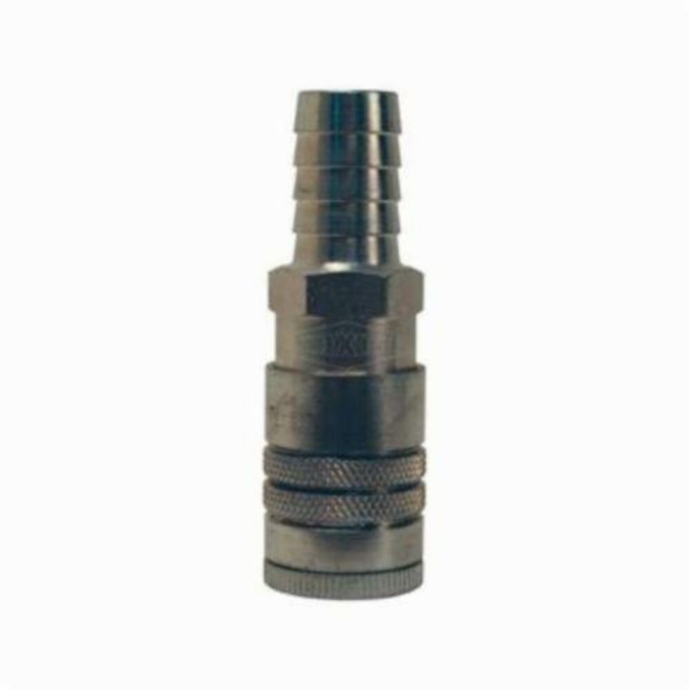 Dixon® DC1046 Air Chief Industrial Automotive Quick Connect Coupler, Quick Connect CouplerxHose Barb, Steel, Domestic