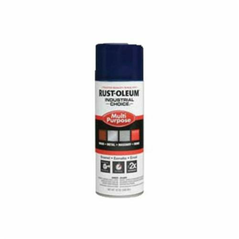 Rust-Oleum® 1622830 1600 System Multi-Purpose Enamel Spray Paint, 12 oz, Liquid, Regal Blue, 12 to 15 sq-ft/can