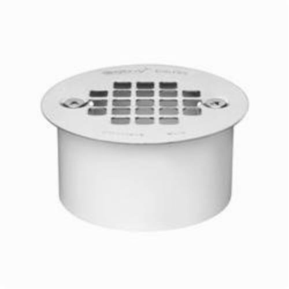 Oatey® 43563 Snap-In Plumbing Drain w/ Strainer, 3" Outlet, 3-1/2" Dia Stainless Steel Grid