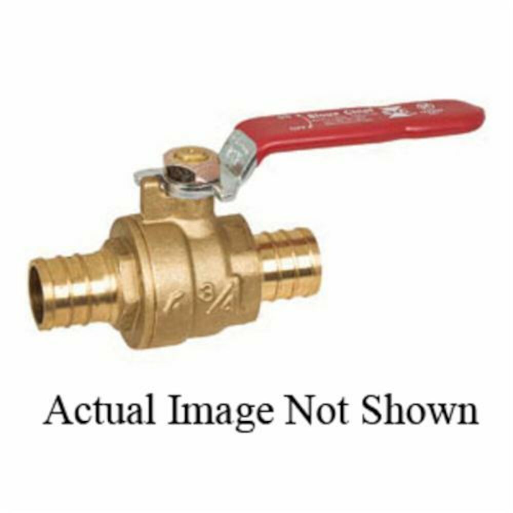 648XG2PK Ball Valve, 1/2 in, PEX, Standard Port
