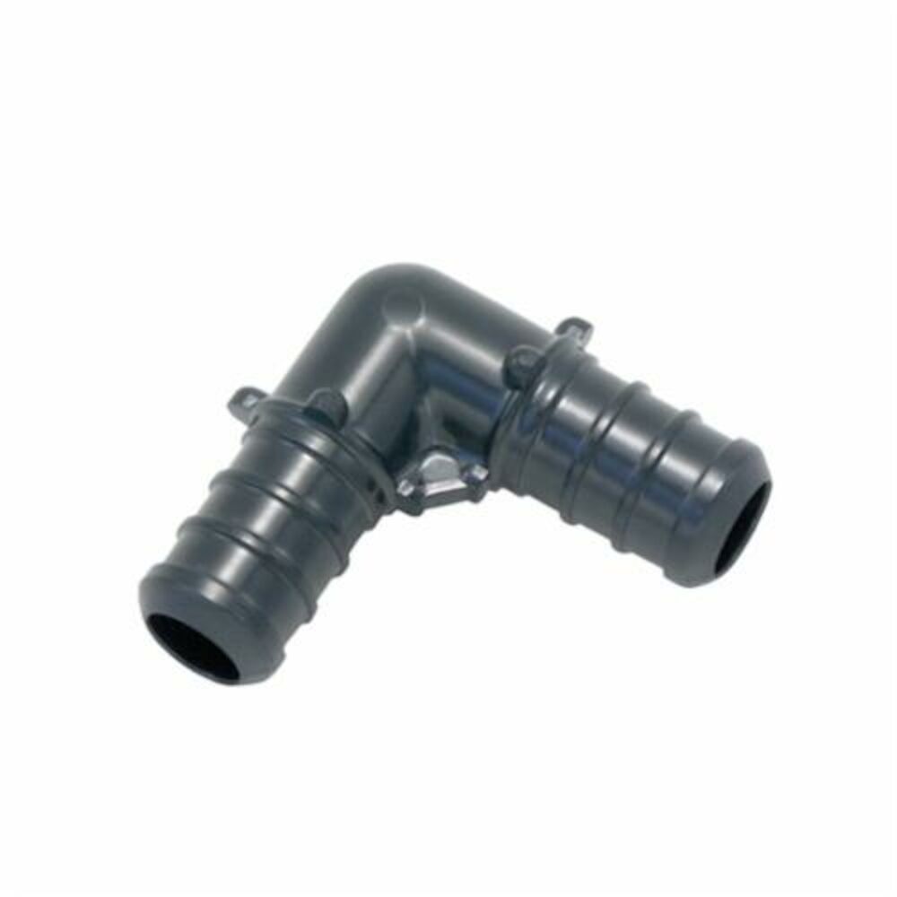 WATTS® CrimpRing™ 0650669 WP19P, WP19P-08 90 deg Elbow, 1/2 in, F1807 Crimp PEX x Crimp, Polymer, CPL12