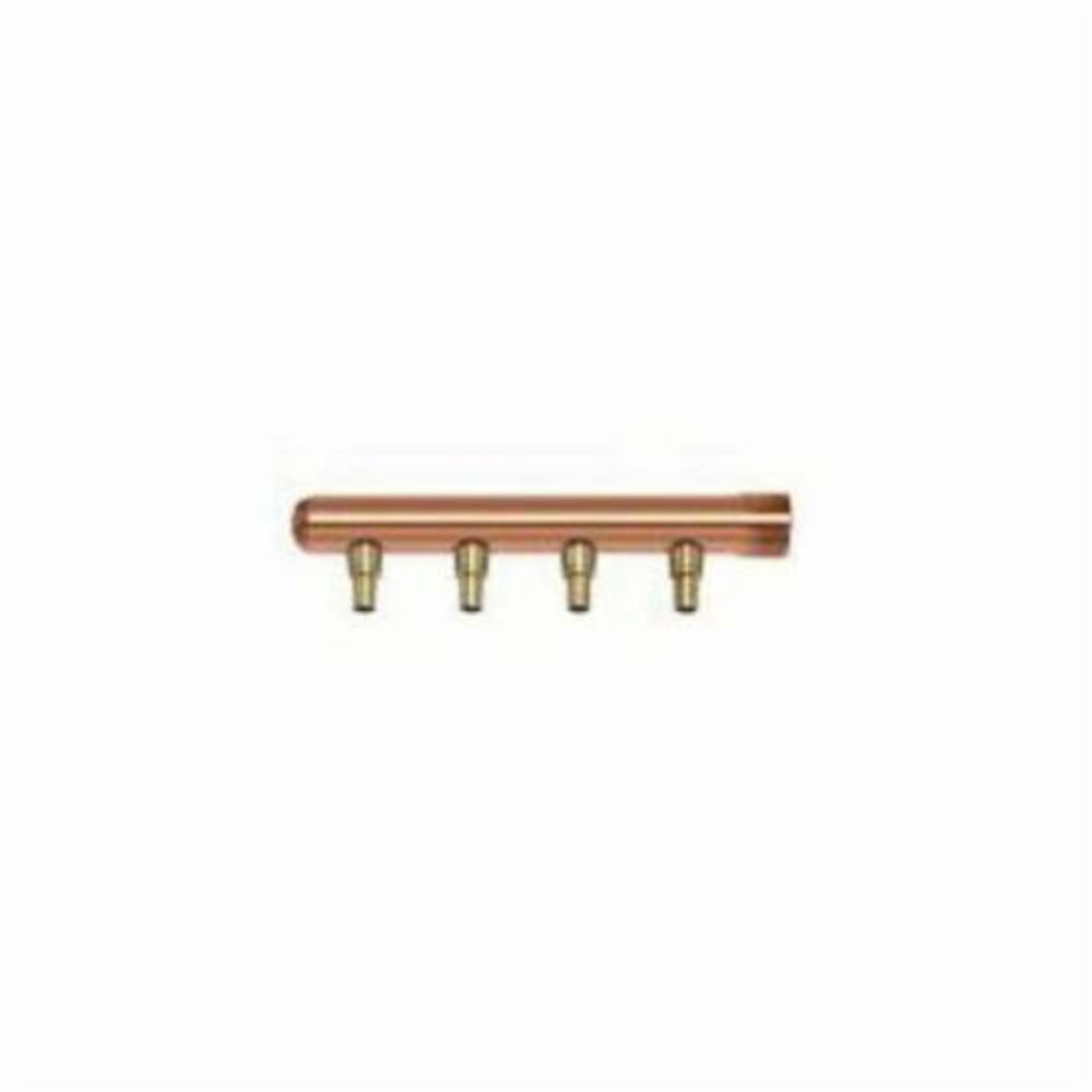 WATTS® 0121100, LFWPCM1-M8-08 LFWPCM Manifold, 1 in Swedged Inlets Outlets, Copper