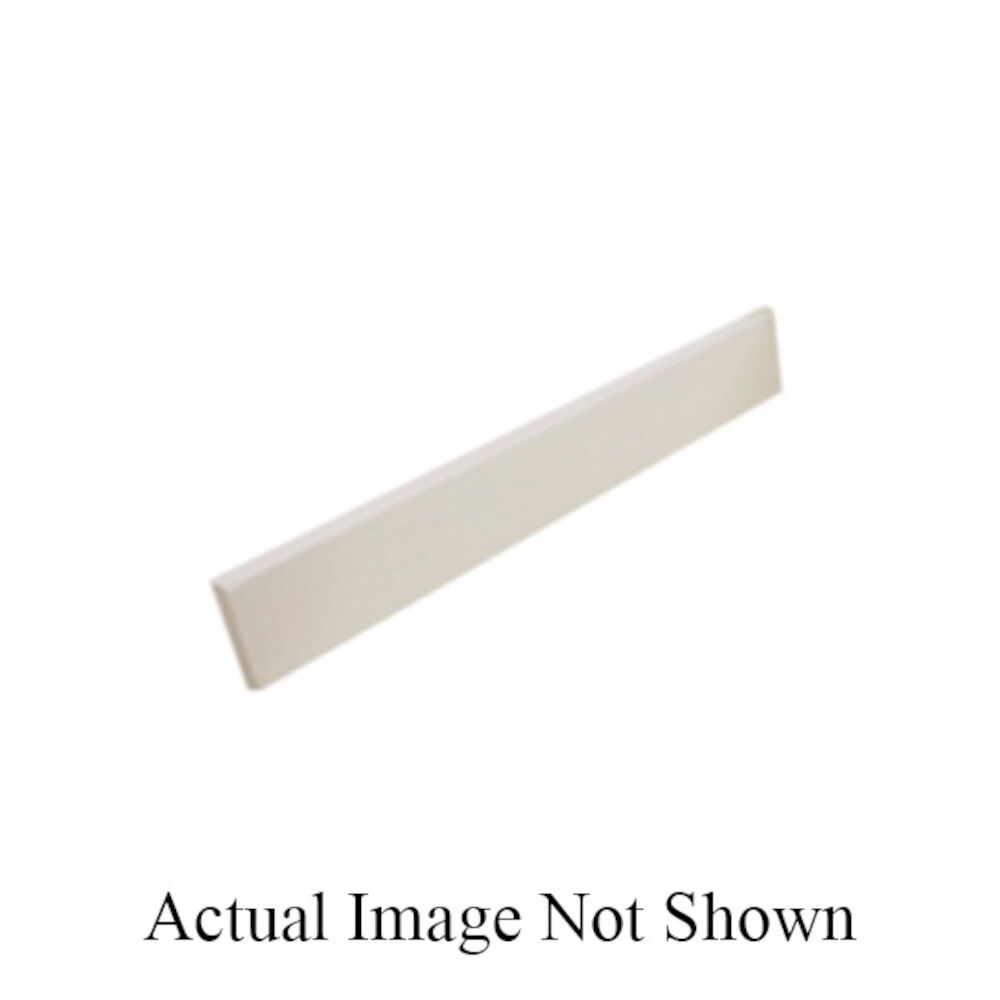 Swan® VT00019SS.010 Universal Side Splash Panel, 19" Wx3/4" D, Solid Surface, Domestic