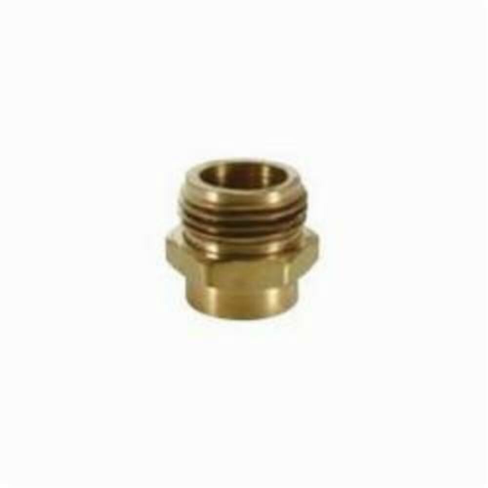 BrassCraft® HU12-12-12 Male Garden Hose Adapter, 3/4 in, FNPTxMale Hose Thread, Brass, Domestic