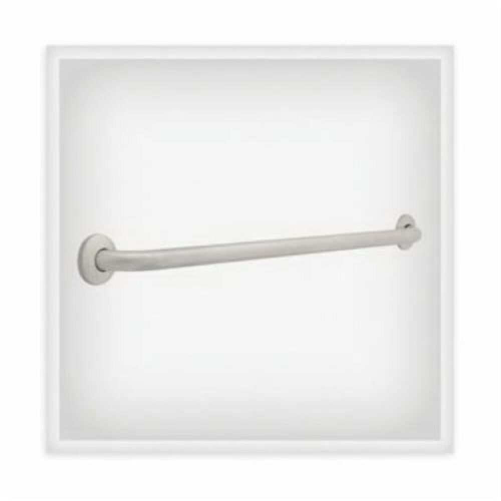 Franklin Brass® 5736 Concealed Screw Grab Bar, 1-1/4" Dia Ring, 36" L Bar, 3" OADx3" OAH