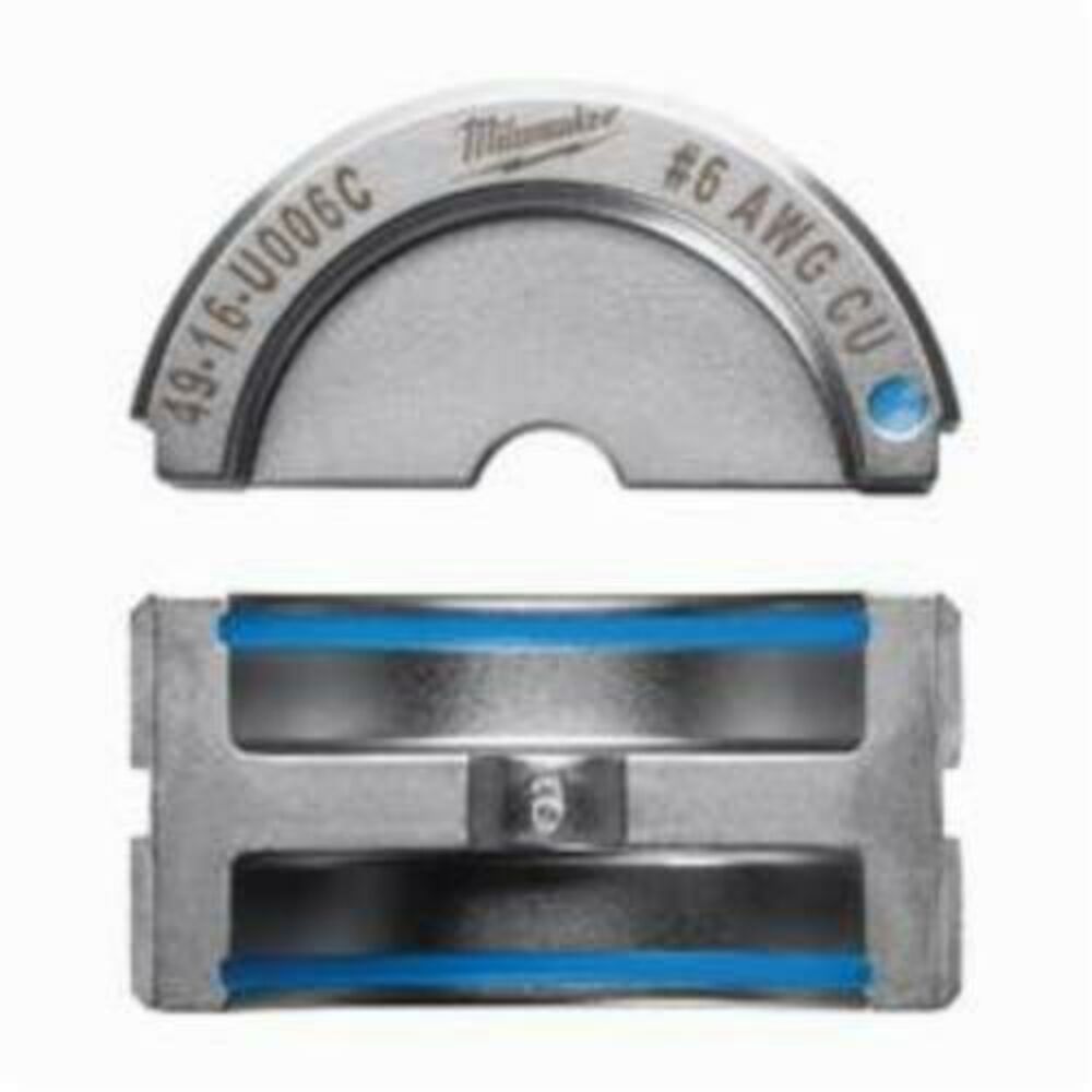 Milwaukee® Tool 49-16-U006C M18™ FORCE LOGIC™ U-Style Crimping Tool Die, 6 AWG Copper Cable