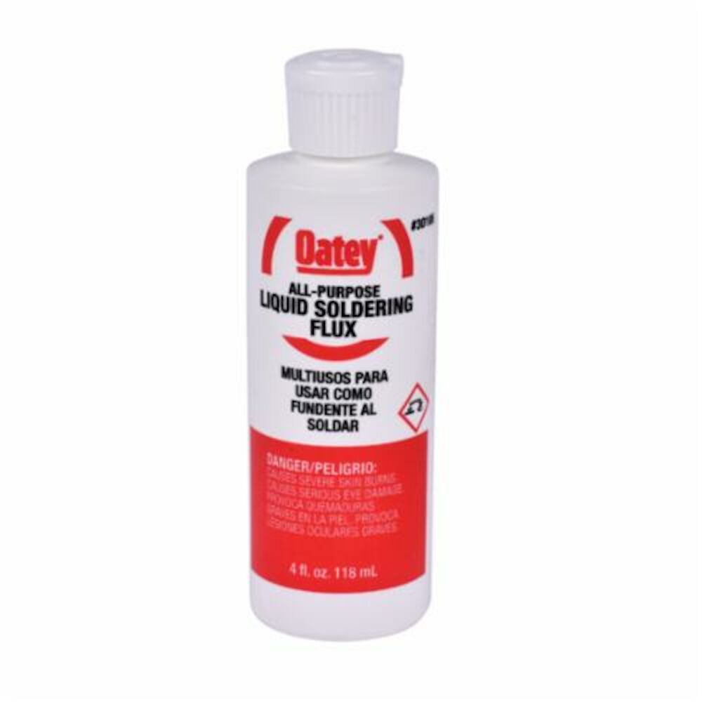 Oatey® 30106 #11 Liquid Flux, 4 oz, 10 cP, 2 to 3
