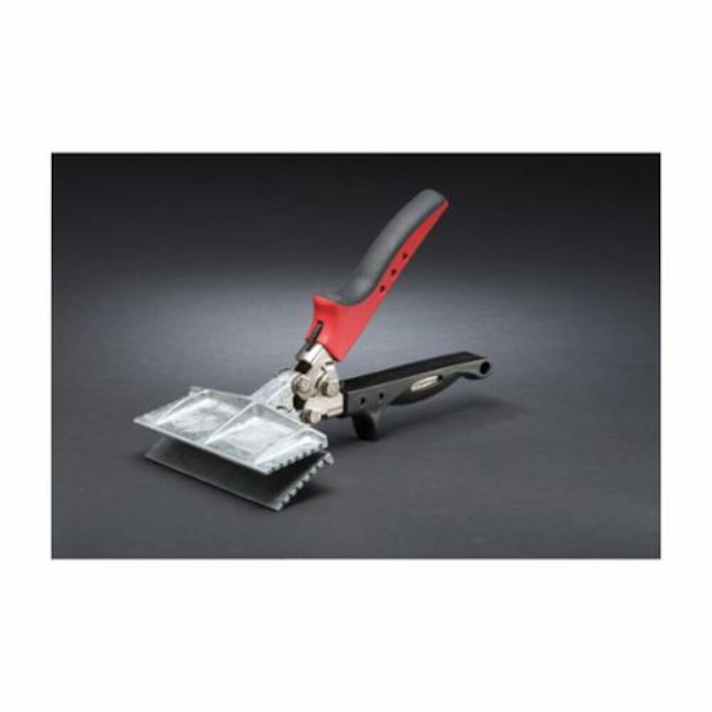 Malco® S5R Hand Seamer, 5" W x 2" D Straight Jaw, Graduations: 1/4" Increments, Ergonomic Redline™ Handle