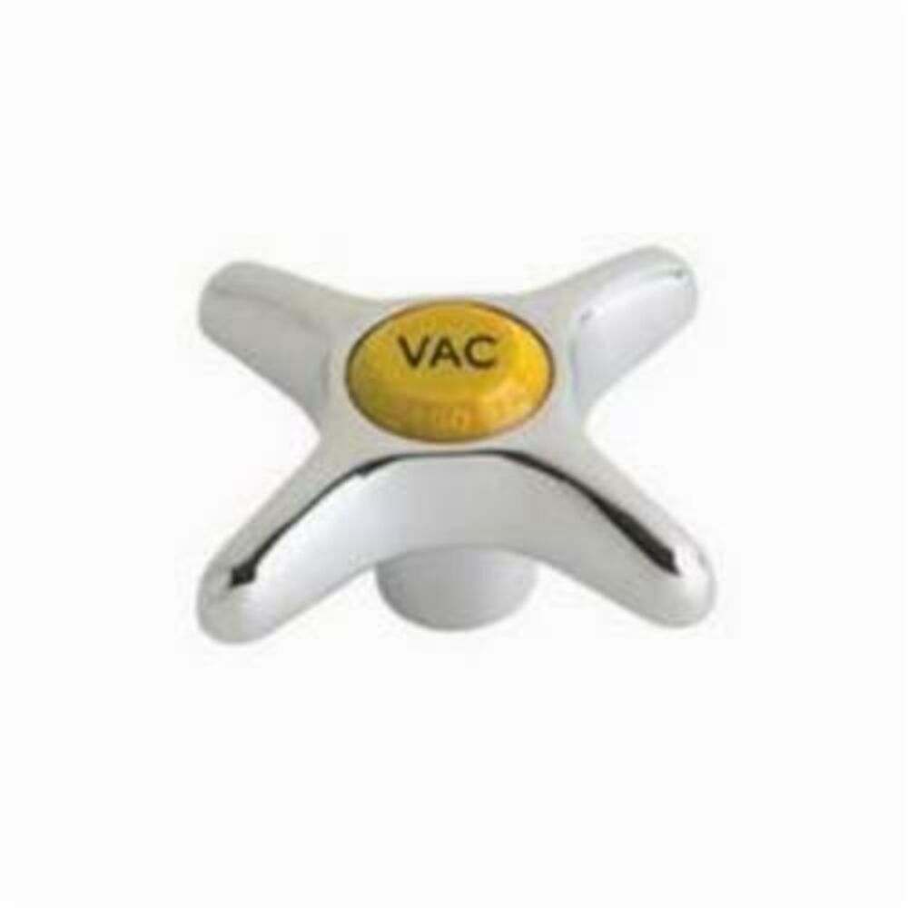 Chicago Faucet® 204-VACJKCP Vandal Proof Cross Handle, 2-1/2 in, Metal, Chrome Plated