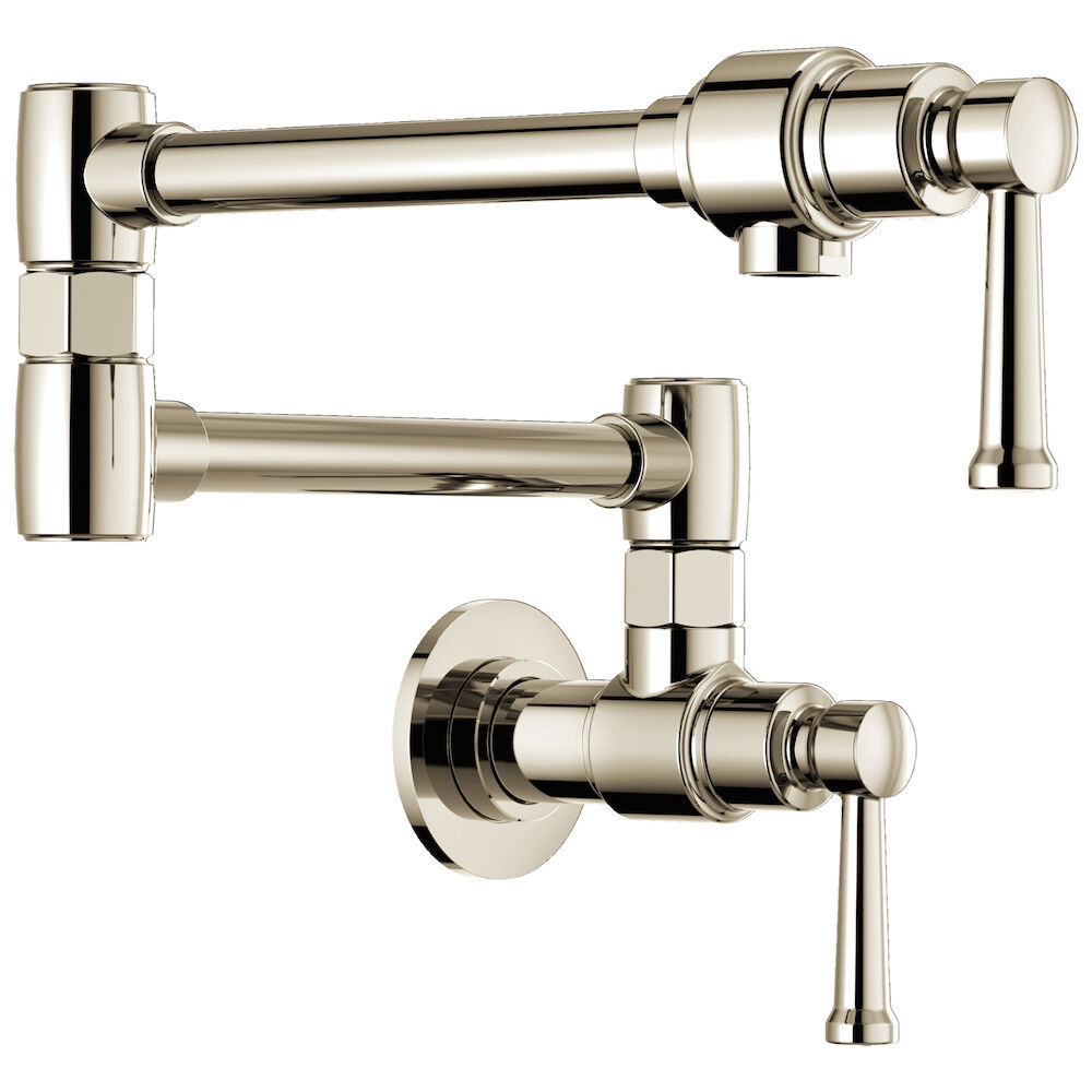 Brizo Artesso® Wall Mount Pot Filler, Polished Nickel