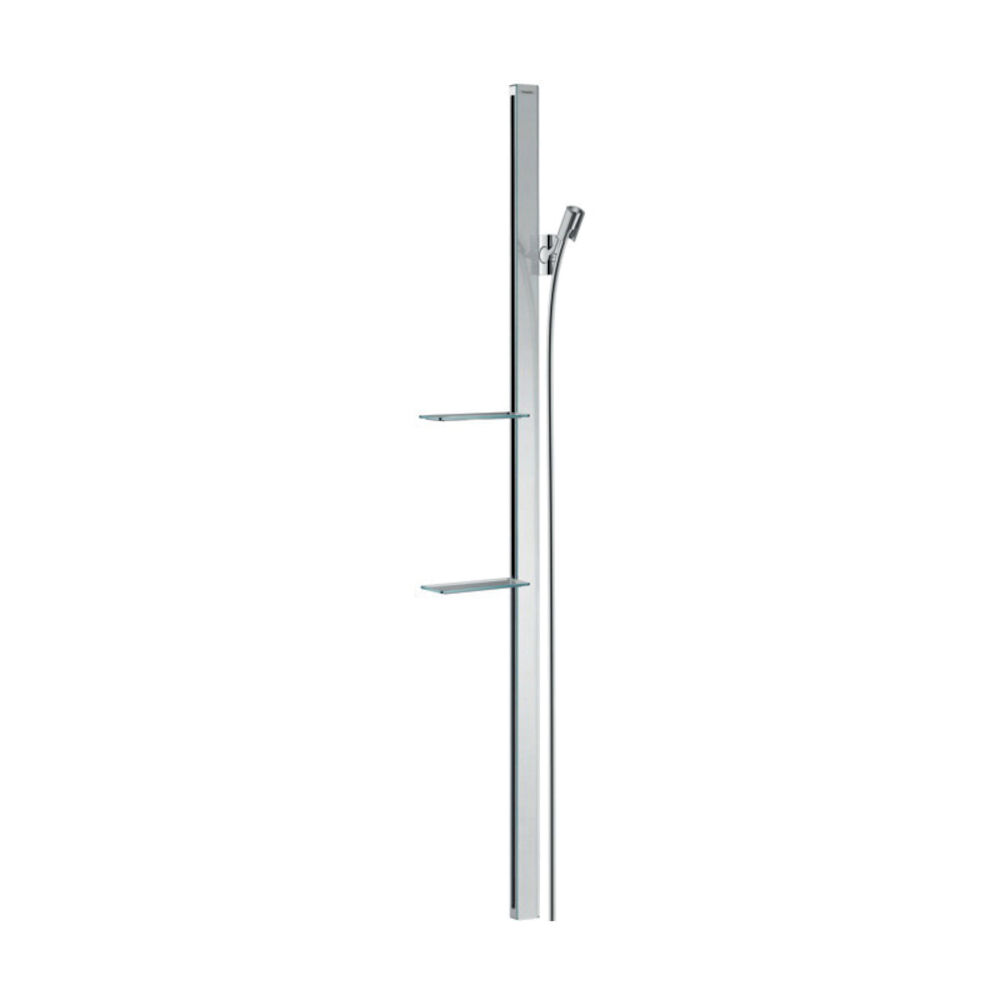 Hansgrohe 27645000 Unica Raindance E Wall Bar, 60 in, Chrome Plated