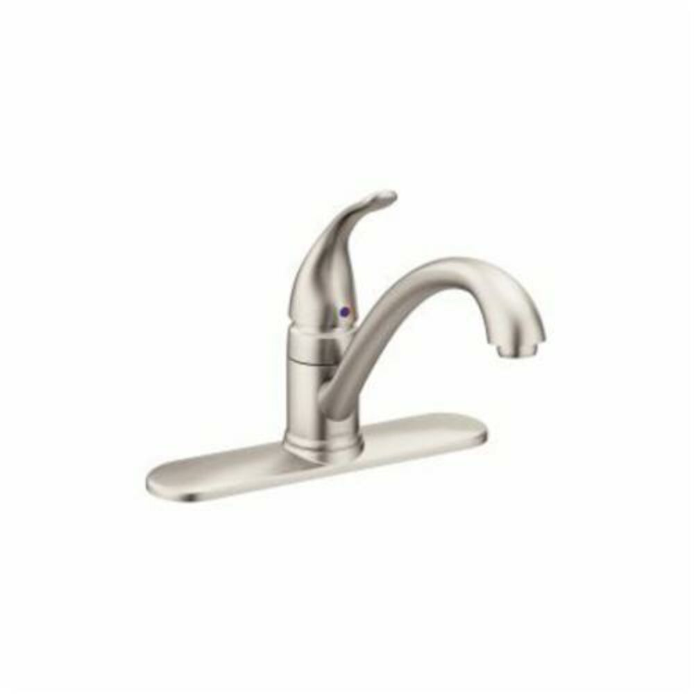 7081SRS Torrance™ Kitchen Faucet w/o Side Spray, 1.5 gpm, 4" Center, 1 Handle, Spot Resist® Stainless Steel, Domestic