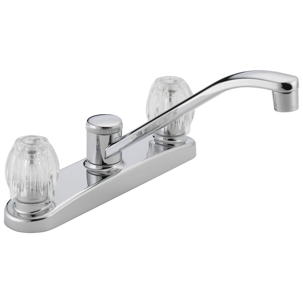 Peerless Core Two Handle Kitchen Faucet, Chrome
