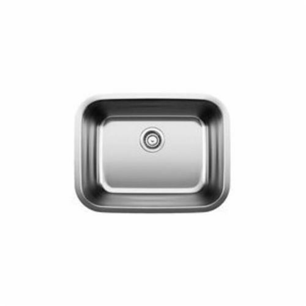 Blanco 441398 Stellar™ Laundry Sink, Rectangular, 23" W x 17-3/4" D, Under Mount, 304 Stainless Steel, Refined Brushed