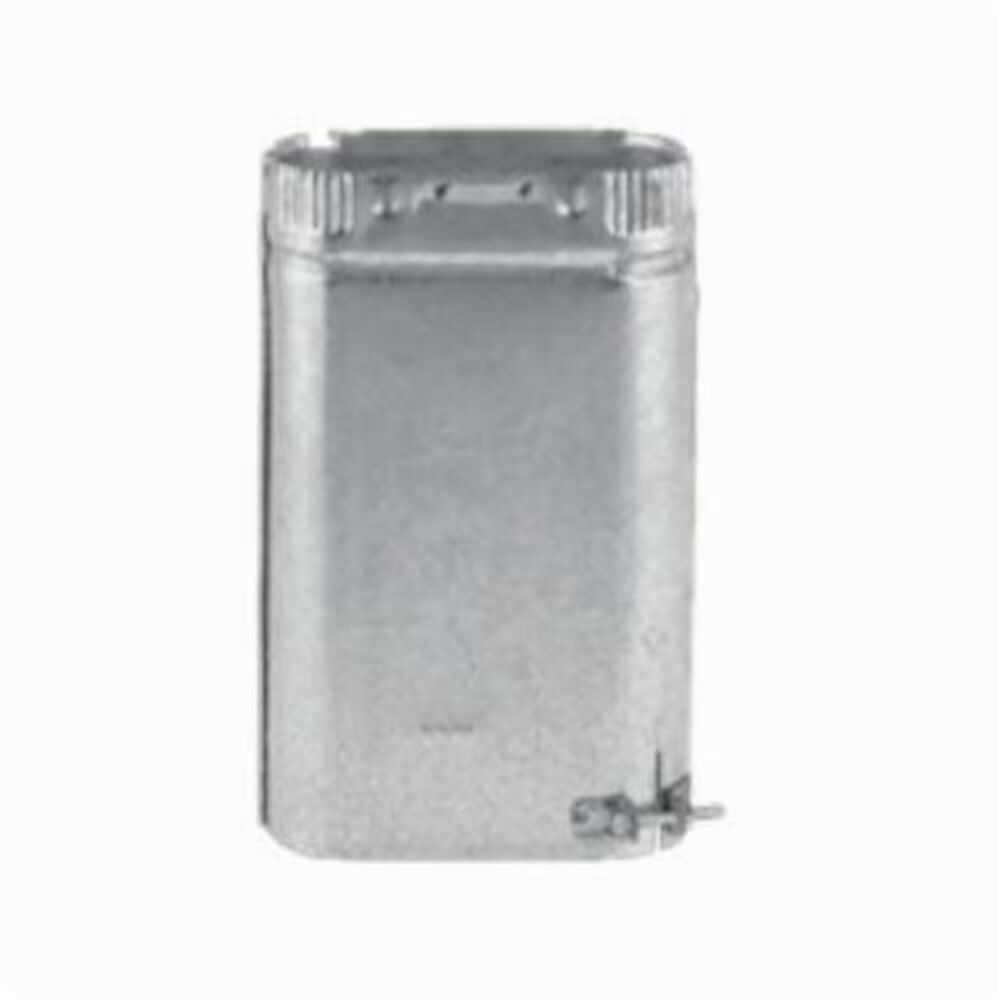 Hart & Cooley® 4OPA Adjustable Oval Pipe Duct, 4x12, Galvanized