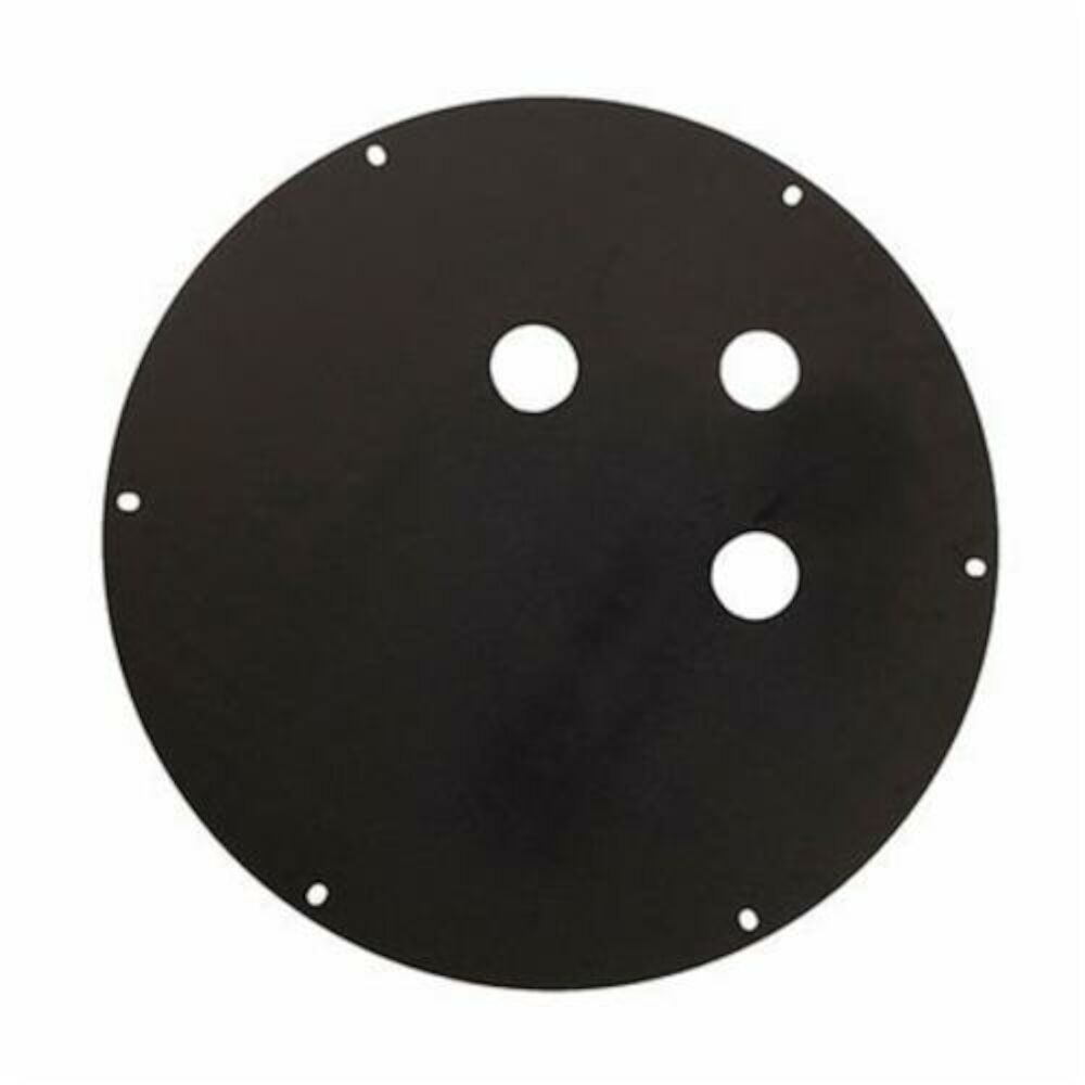 AK Industries AKP70370 Sump and Sewage Basin Cover With 2" AFF Discharge and 2" AAF Vent Fitting, 24 in, Steel