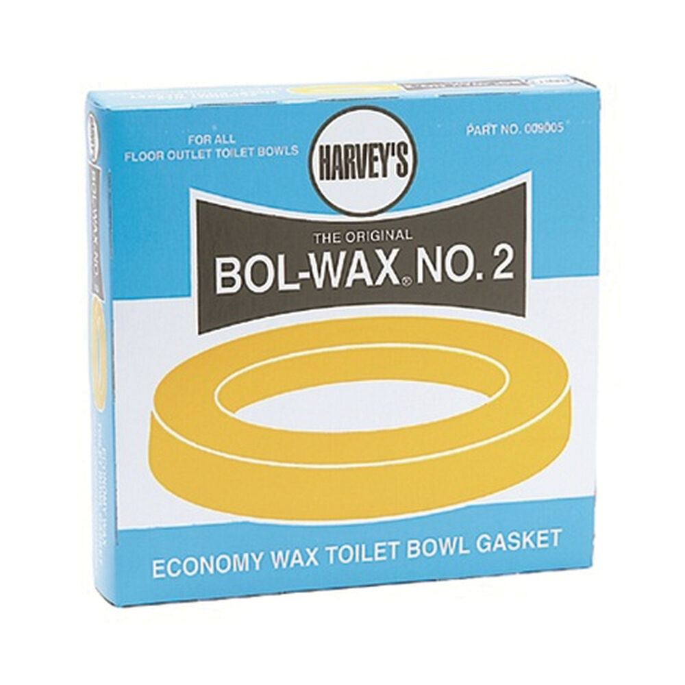 Harvey 9005 Bol-Wax® No. 2 Economy Wax Gasket, For Use w/ Floor Outlet Toilet