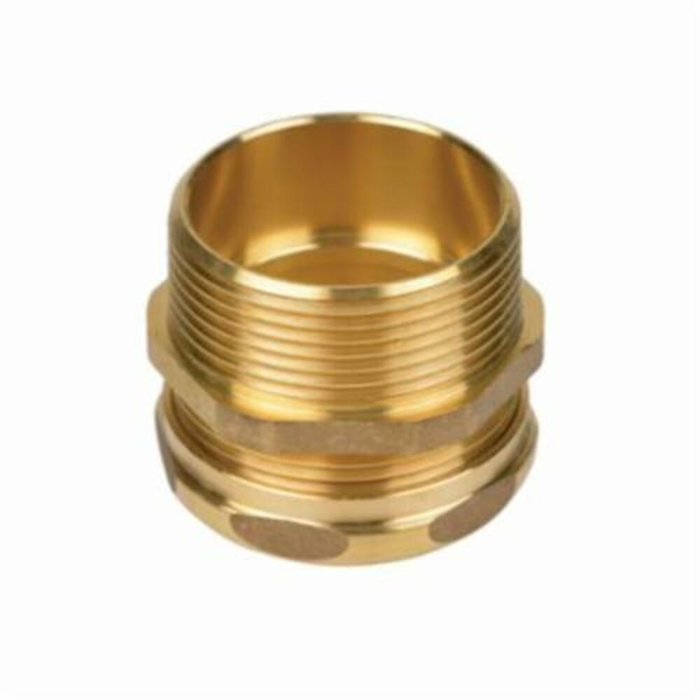 Dearborn® 1005-020 Ground Joint Male Waste Connector With Brass Internal Stop, 1-1/2" Nominal