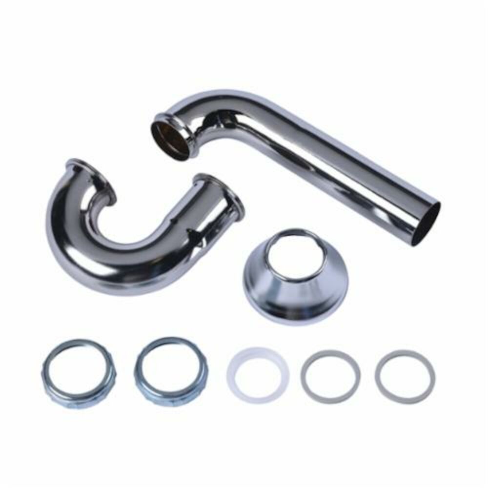 Dearborn® 2702DF-1 P-Trap, 1-1/2 in, Brass, Slip Joint