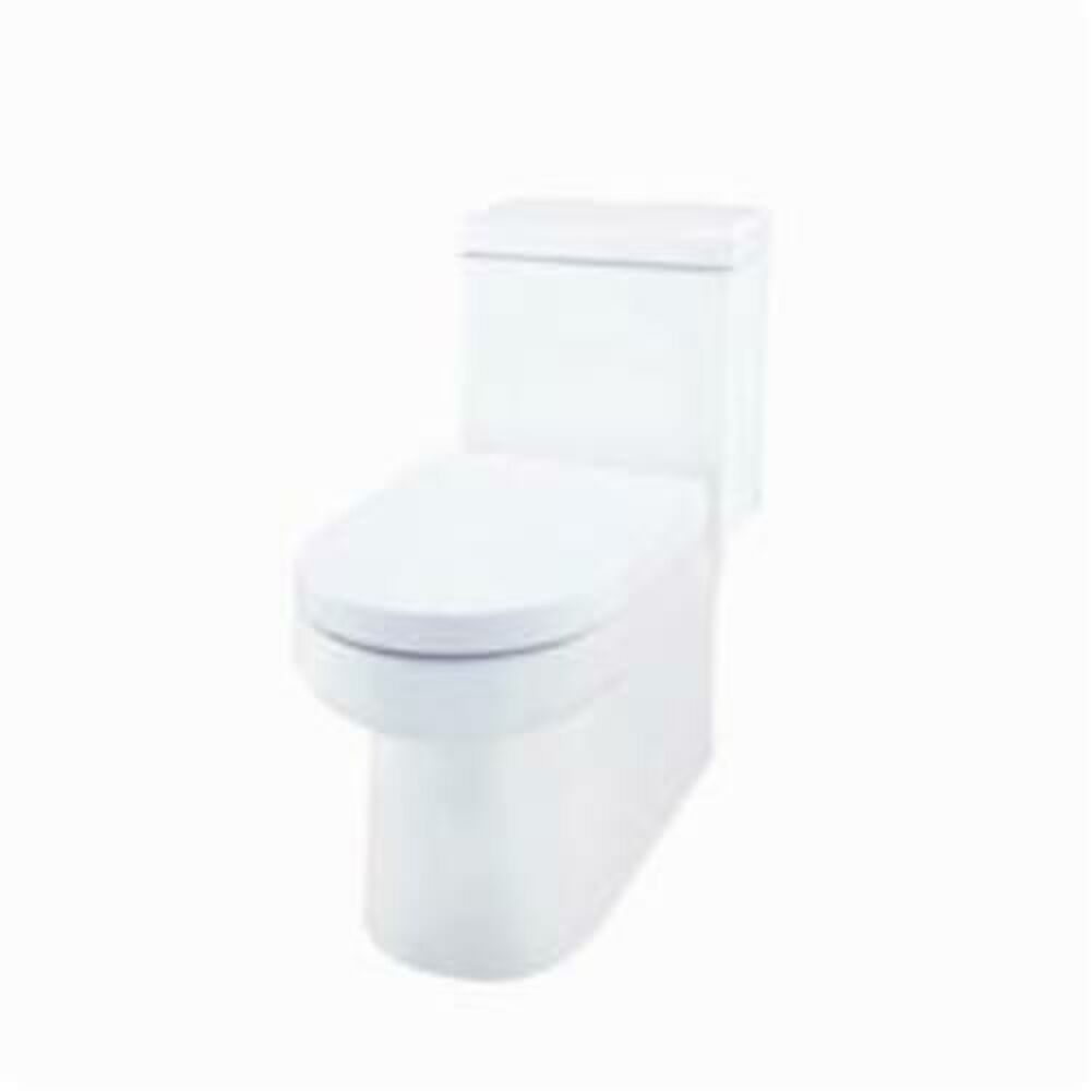 Gerber® ErgoHeight™ 21-221 Wicker Park™ Toilet, Elongated Bowl, 16-1/2" H Rim, 12" Rough-In, 1.28 gpf Flush Rate, White