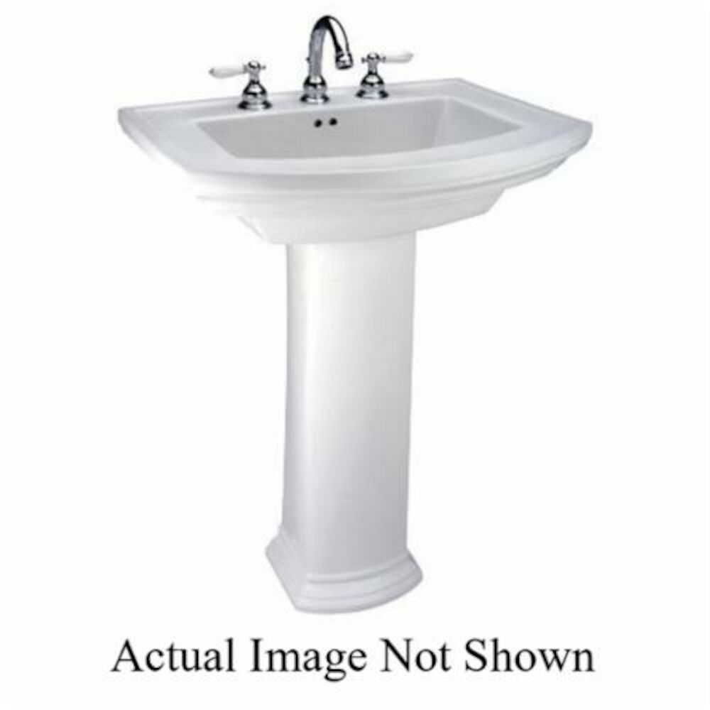 Mansfield® 329 BIS Barrett™ Pedestal, 10-1/2 in W, Vitreous China, Biscuit