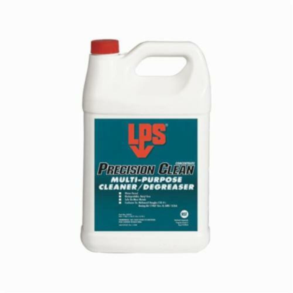 LPS® 02701 Precision Clean Multi-Purpose Degreaser, 1 gal Bottle, Liquid, Turquoise/Greenish Blue, Citrus
