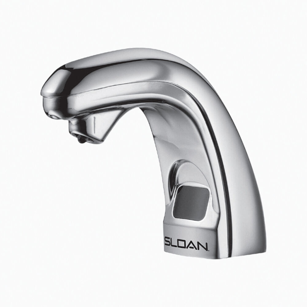 Sloan® 3346057 ESD-300 Optima® Sensor Activated Electronic Soap Dispenser, Brushed Nickel, 5-3/8 in OAL, Deck Mount, Brass, Commercial