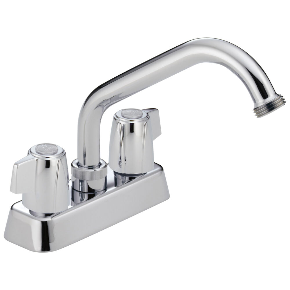 Delta Classic Two Handle Laundry Faucet, Chrome