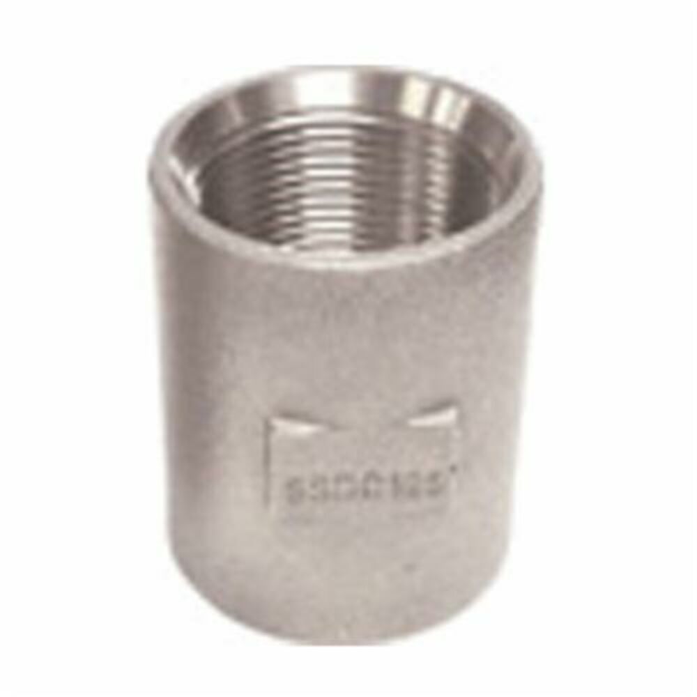 Merrill™ SSDCHD125 Extra Heavy Drop Pipe Coupling, 1-1/4", Stainless Steel