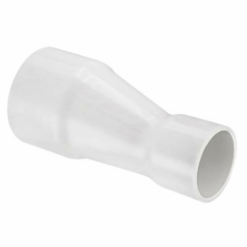 3729-338E Eccentric Reducing Coupling, 3x2 in, Socket, SCH 40/STD, PVC, Domestic