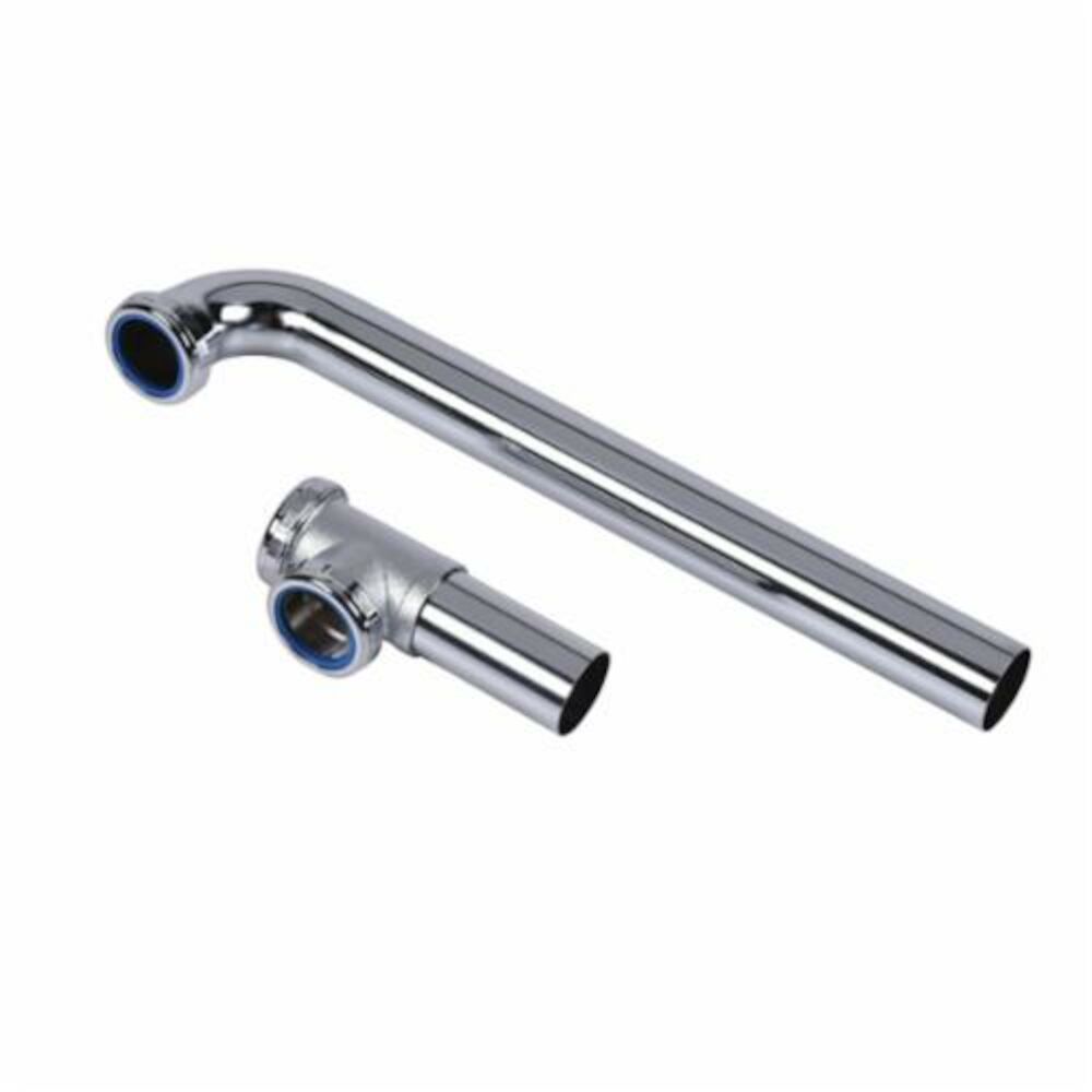 Dearborn® 108A-1 End Outlet Waste, 1-1/2" Nominal, 20 ga, Chrome Plated, Brass