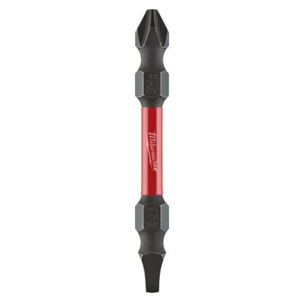 Milwaukee® Tool 48-32-4312 Shockwave™ Impact Duty™ Double End Power Bit, PH2/T25 Phillips®/Torx® Point, 2-3/8" OAL