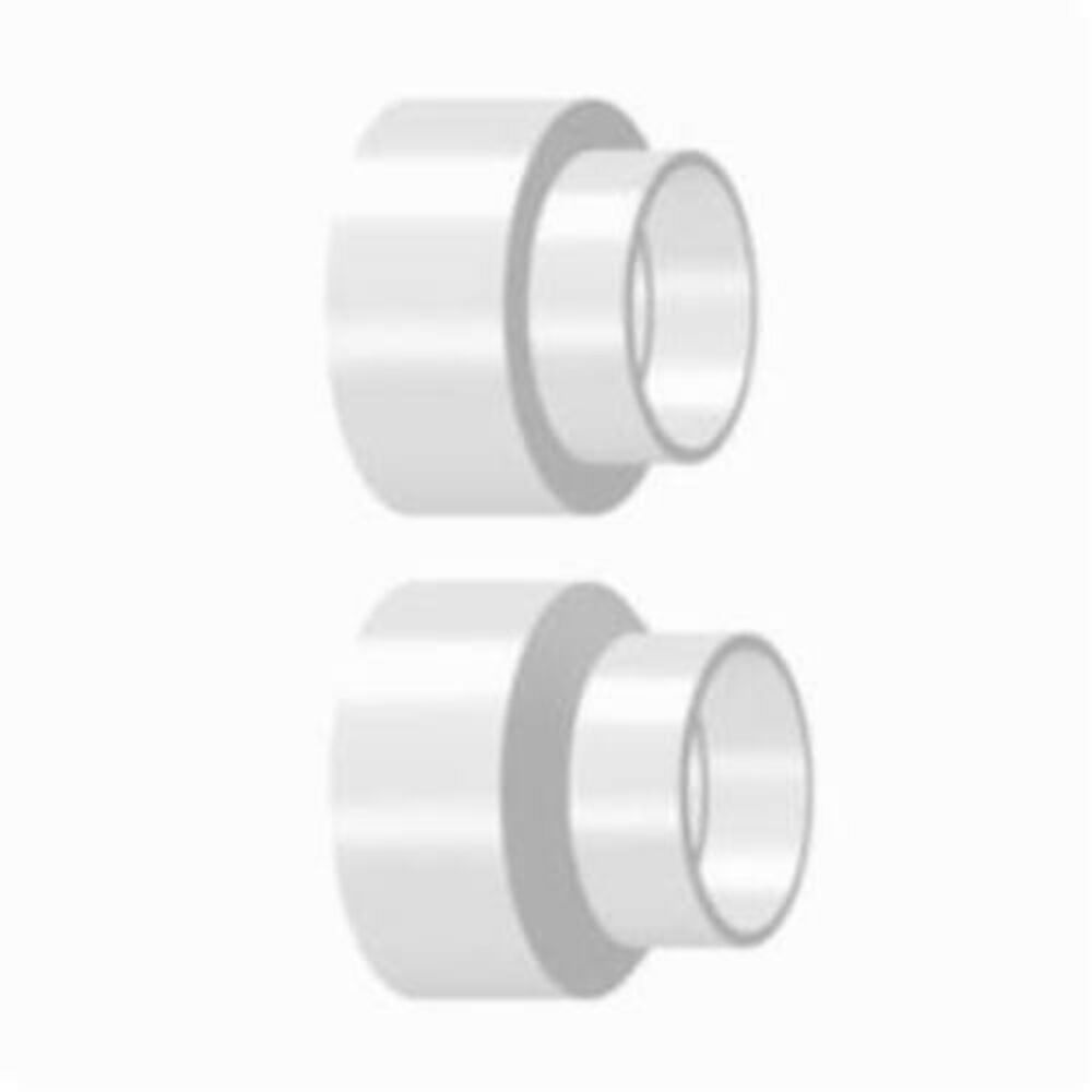 ROYAL® P657 Adapter Coupling, 4 in, Solvent Sewer HubxSolvent DWV Hub, SDR 35, PVC